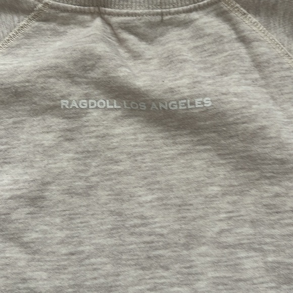 NWOT Ragdoll LA, Oversized, Long Sleeve, Crew Neck Sweatshirt Size L - Picture 7 of 11